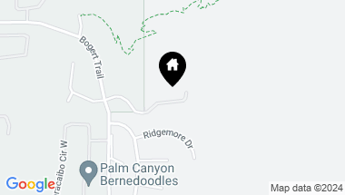 Map of 1730 Pinnacle Point, Palm Springs CA, 92264