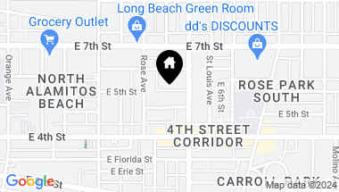 Map of 1900 E Beverly Way 40, Long Beach CA, 90802