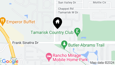 Map of 37790 Da Vall Drive, Rancho Mirage CA, 92270