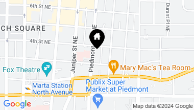 Map of 717 Piedmont Avenue, Atlanta GA, 30308