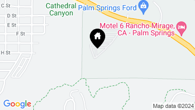 Map of 69333 Palm Canyon Drive 222, Cathedral City CA, 92234