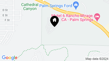 Map of 69333 E Palm Canyon Dr Drive, Cathedral City CA, 92234