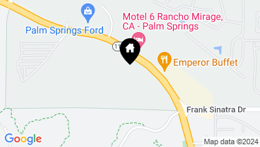 Map of 0 Highway 111, Rancho Mirage CA, 92270