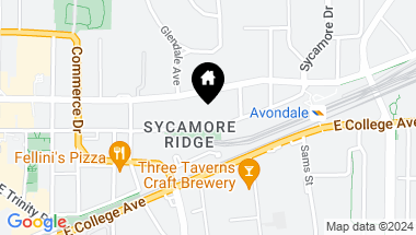 Map of 716 Sycamore Street, Decatur GA, 30030