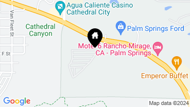 Map of 69333 E Palm Canyon Drive 149, Cathedral City CA, 92234