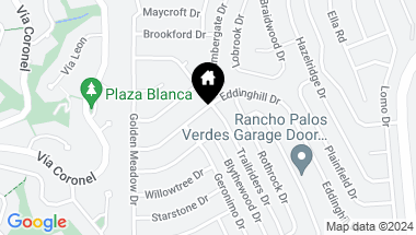 Map of 6910 Hedgewood Drive, Rancho Palos Verdes CA, 90275