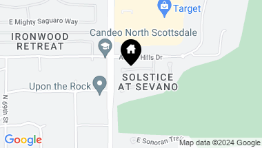Map of 7245 E ECLIPSE Drive, Scottsdale AZ, 85266
