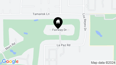 Map of 70983 Fairway Drive, Rancho Mirage CA, 92270