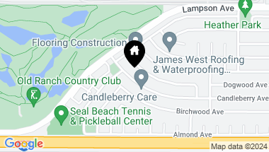 Map of 4189 Candleberry Avenue, Seal Beach CA, 90740
