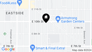 Map of 913 Euclid Avenue, Long Beach CA, 90804