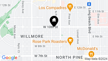 Map of 936 CEDAR Avenue, Long Beach CA, 90813