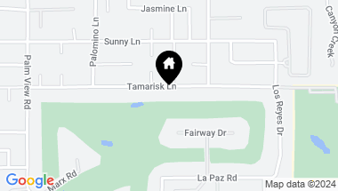 Map of 70889 Tamarisk Lane, Rancho Mirage CA, 92270