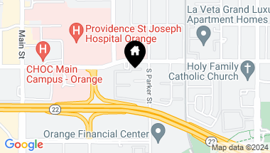 Map of 700 W La Veta Avenue C8, Orange CA, 92868
