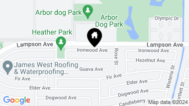 Map of 4624 Ironwood Avenue, Seal Beach CA, 90740