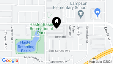 Map of 12560 Haster Street # 50, Garden Grove CA, 92840