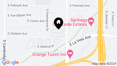 Map of 446 S Tustin Street 48, Orange CA, 92866