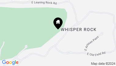 Map of 8430 E WHISPER ROCK Trail, Scottsdale AZ, 85266