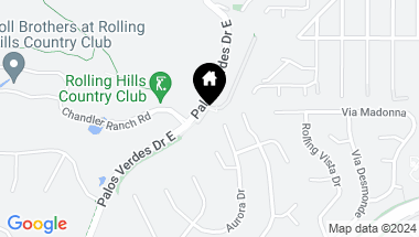 Map of 4 Bridlewood Circle, Rolling Hills Estates CA, 90274
