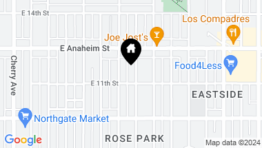 Map of 1123 Ohio Avenue, Long Beach CA, 90804