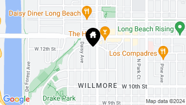 Map of 1163 Magnolia Avenue, Long Beach CA, 90813