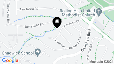 Map of 26633 Academy Drive, Palos Verdes Peninsula CA, 90274