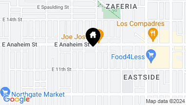 Map of 1215 Temple Avenue, Long Beach CA, 90804