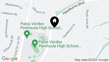Map of 26741 Nokomis Road, Rancho Palos Verdes CA, 90275