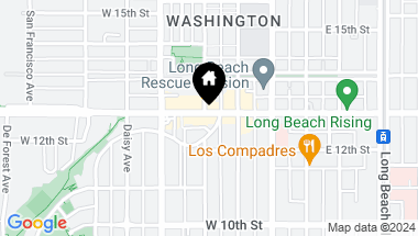 Map of 410 W Anaheim Street, Long Beach CA, 90813