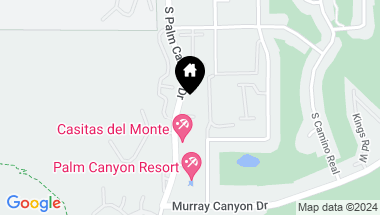 Map of 2600 S Palm Canyon Drive 37, Palm Springs CA, 92264
