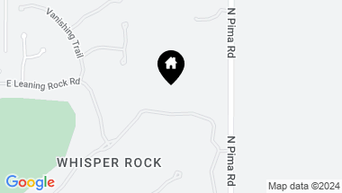 Map of 8702 E WHISPER ROCK Trail # 99, Scottsdale AZ, 85266