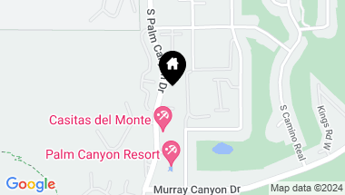 Map of 2600 S Palm Canyon Drive 43, Palm Springs CA, 92264