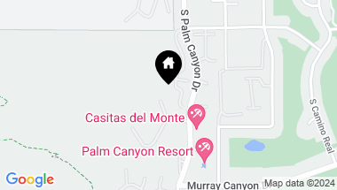 Map of 110 Ridge Mountain Drive, Palm Springs CA, 92264