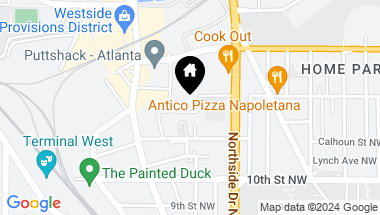 Map of 659 Vidalia Lane, Atlanta GA, 30318