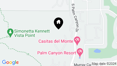 Map of 131 RIDGE MOUNTAIN, Palm Springs CA, 92264