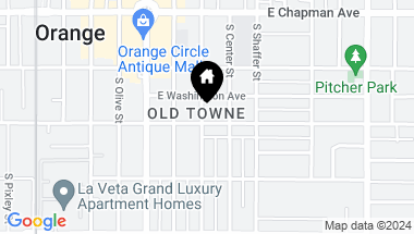 Map of 305 E Palmyra Avenue, Orange CA, 92866