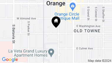 Map of 313 W Palmyra Avenue, Orange CA, 92866