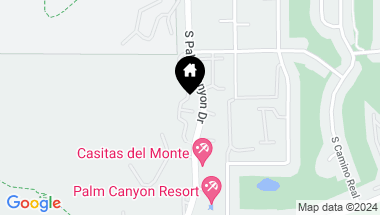 Map of 150 E Perlita Circle, Palm Springs CA, 92264