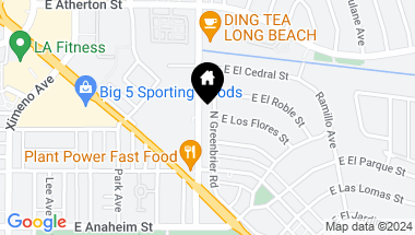 Map of 1511 N Greenbrier Road, Long Beach CA, 90815