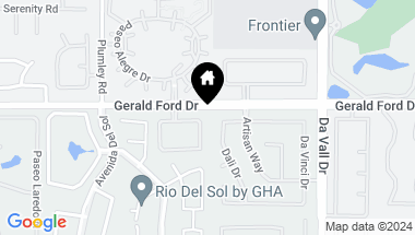 Map of 36134 Rancho Aldea, Cathedral City CA, 92234