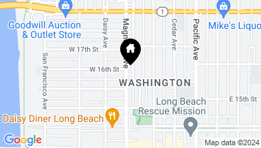 Map of 1518 Magnolia Avenue, Long Beach CA, 90813