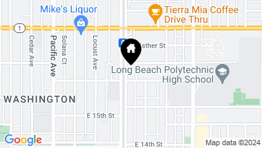 Map of 1600 Long Beach Boulevard, Long Beach CA, 90813