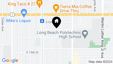 Map of 426 E 17th Street, Long Beach CA, 90813