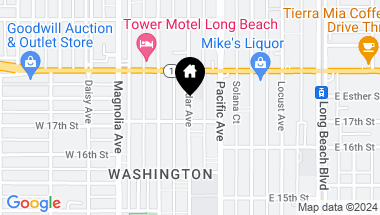 Map of 746 Cedar Avenue, Long Beach CA, 90813