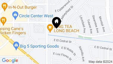 Map of 5140 E Atherton Street 34, Long Beach CA, 90815