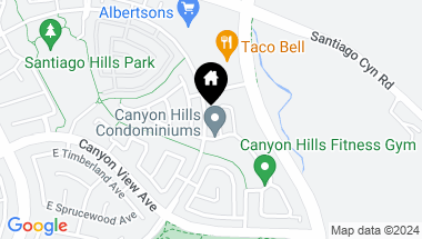Map of 142 N Mine Canyon Road B, Orange CA, 92869