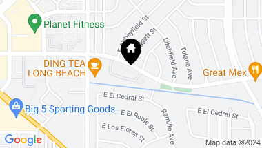 Map of 5300 E Atherton Street 1E, Long Beach CA, 90815
