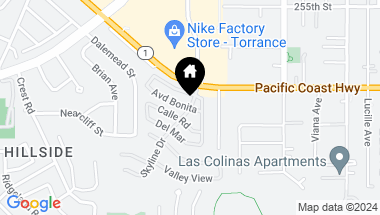 Map of 2550 Pacific Coast Highway 217, Torrance CA, 90505