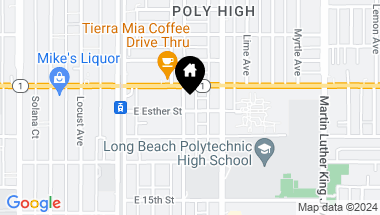 Map of 1754 Linden Ave, Long Beach CA, 90813