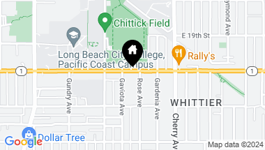 Map of 1732 East Pacific Coast Highway, Long Beach CA, 90806
