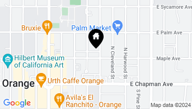 Map of 427 E Maple Avenue, Orange CA, 92866